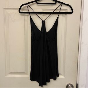 Wilfred Racerback Black Tank. Size XS.